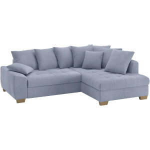 Mr. Couch Hoekbank Nikita II, L-vorm Keuze met bedfunctie, bedlade & RGB-LED-verlichting