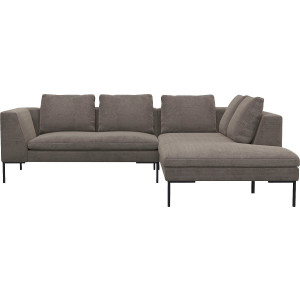 FLEXLUX Hoekbank Loano, super comfortabel zitcomfort door koudschuim in de zitting, L-vorm