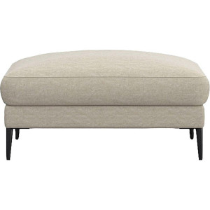 FLEXLUX Poef Belle gestoffeerde hocker, zithocker Scandinavisch design, in een sublieme verwerking