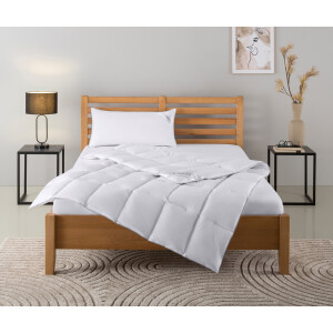 Home affaire Donzen dekbed + hoofdkussen TAMINS, dekbed 135x200 cm en 155x220 cm, 2-delig. Set met kussen 40 x 80 cm, 80 x 80 cm, zomer, winter, Made in Germany (voordeelset)