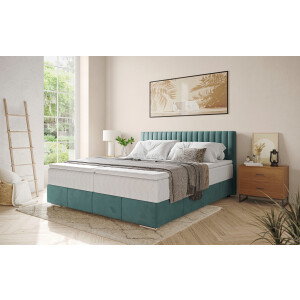 Mr. Couch Boxspring Thor met bedbodem, incl. matras, topverkoper Topmatras en sierkussen, in verschillende hardheden beschikbaar