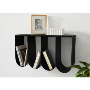 Guido Maria Kretschmer Home&Living Wandplank Roussillon van gepoedercoat metaal, variabel inzetbaar