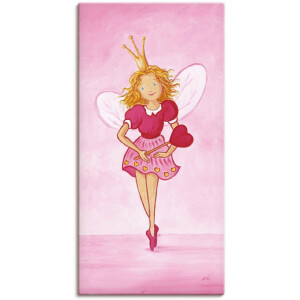 Artland Artprint op linnen Ballerina's Josephina gespannen op een spieraam