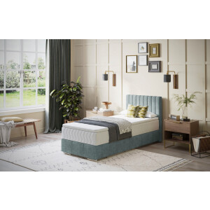 Mr. Couch Boxspring Thor met bedbodem, incl. matras, topverkoper Topmatras en sierkussen, in verschillende hardheden beschikbaar