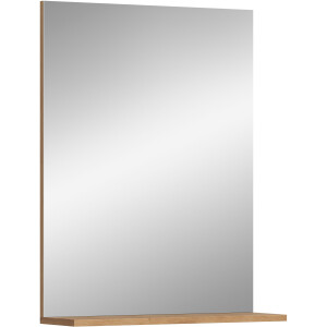 INOSIGN Badspiegel Siena, breedte 60 cm, 1 legplank, hoogwaardig spiegelglas in verschillende kleuren verkrijgbaar, badkamermeubels, spiegel, badkamer