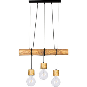 SPOT Light Hanglamp TRABO PINO Hanglamp, houten balk van massief grenenhout Ø 8-12 cm