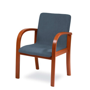 Home affaire Eetkamerstoel LINA707 Extra-comfort, vlekbestendig weefsel, massief hout (1 stuk)