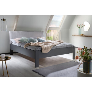 rauch Futonbed Aditio Hoofdbord weefstof met afgezette opstaande naad
