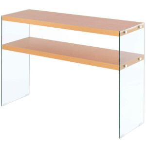 Kayoom Sidetable Elementary, vierkante vorm, veel opslagruimte Oppervlakken, gehard glas, onderhoudsvriendelijk, effen ontwerp (1 stuk)
