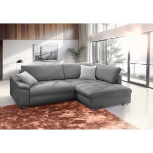 exxpo - sofa fashion Hoekbank Casa Grande incl. bedfunctie, bedlade en rugkussen, comfortabel