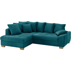 Mr. Couch Hoekbank Nikita II, L-vorm Keuze met bedfunctie, bedlade & RGB-LED-verlichting