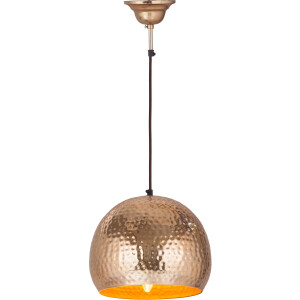 Kayoom Hanglamp Fabricia Metalen hanglamp in industriële stijl, handgemaakt in klokvorm (1 stuk)
