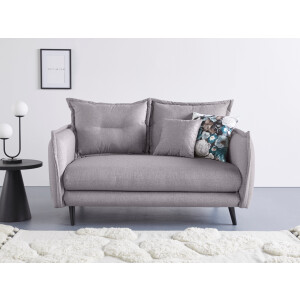 INOSIGN 2-zitsbank LAZIO inclusief 1 stuks reversible- en 1 stuks sierkussen