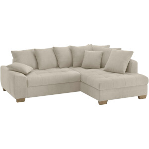 Mr. Couch Hoekbank Nikita II, L-vorm Optioneel met koudschuim, EasyBett, bedlade