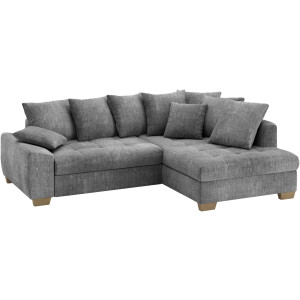 Mr. Couch Hoekbank Nikita II, L-vorm Keuze met bedfunctie, bedlade & RGB-LED-verlichting