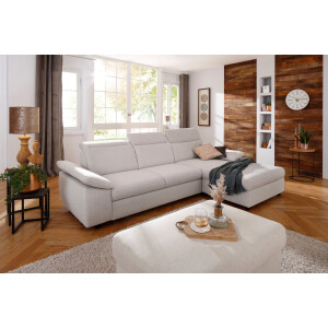 Home affaire Hocker Mauritius passend bij de "mauritius"-serie, ook met "soft clean"-overtrekstof