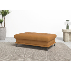 Places of Style Hocker Costello passend bij de serie, edele metalen voeten