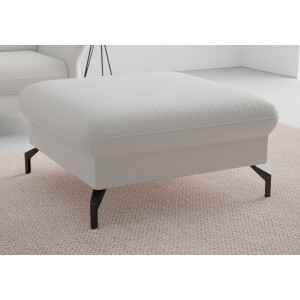 sit&more Hocker Fashion met binnenvering, met hoogwaardige, zwarte metalen poten