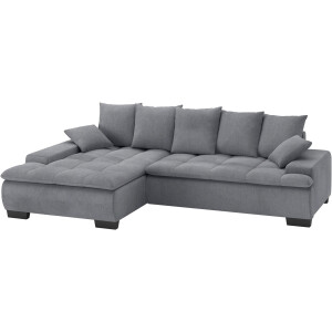 Mr. Couch Hoekbank Haiti II, L-vorm met koudschuim bekleding, optioneel met bed en bedlade