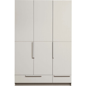 WOOOD Kledingkast Pure met kledingstang, grenenhout, hoogte 215 cm