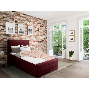 Home affaire Gestoffeerd bed Vaine in 5 breedten, ook in lengte 220 cm, incl. lattenrol