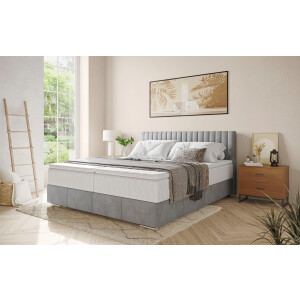 Mr. Couch Boxspring Thor met bedbodem, incl. matras, topverkoper Topmatras en sierkussen, in verschillende hardheden beschikbaar