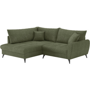 Mr. Couch Hoekbank Blackburn II L-vorm Optioneel met koudschuimvering tot 140 kg belastbaar