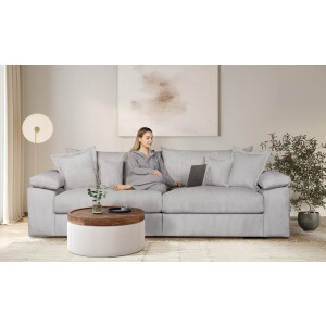 Home affaire Megabank Soft&Cosy XL Mega-bank, in corduroy, met binnenvering