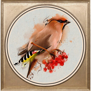 queence Artprint op acrylglas Vogel Fine Art-print in galeriekwaliteit