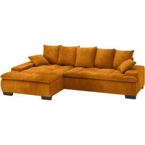 Mr. Couch Hoekbank Haiti II, L-vorm met koudschuim bekleding, optioneel met bed en bedlade