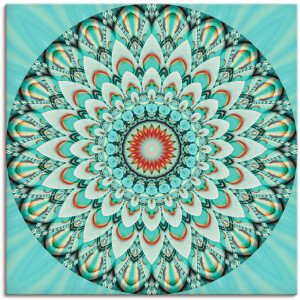 Artland Artprint Mandala integriteit als artprint op linnen, muursticker in verschillende maten