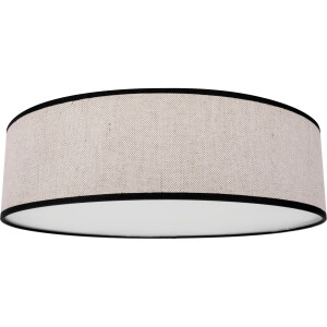 andas Plafondlamp Virrat, in Scandinavische stijl Plafondlamp met linnen kap, in tijdloos ontwerp, gemaakt in Europa (10 stuks)
