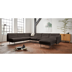 andas Zithoek Nordfyn U-vorm chic design in 3 stofkwaliteiten, design by morten georgsen