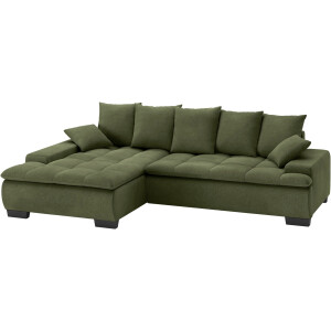 Mr. Couch Hoekbank Haiti II, L-vorm met koudschuim bekleding, optioneel met bed en bedlade