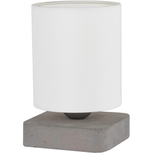 SPOT Light Tafellamp Gentle Lampenkap van waardevolle stof, echt beton - met de hand gemaakt (1 stuk)