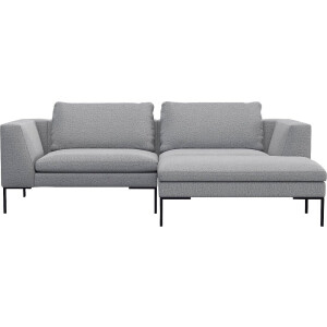 FLEXLUX Hoekbank Loano, super comfortabel zitcomfort door koudschuim in de zitting, L-vorm