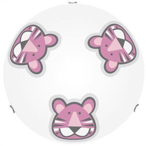 SPOT Light Plafondlamp LENNY Plafondlamp van metaal en glas voor de kinderkamer (1 stuk)