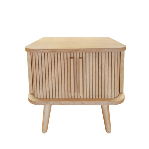 Woodman Bijzettafel Rove uniek ontwerp, gedeeltelijk massief, breedte 49,5 cm