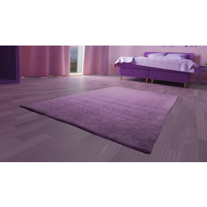 morgenland Wollen kleed Uni - Gabbeh tapijt - Softy Gabbeh look, uni kleuren, 100% wol, zeer zachte pool, woonkamer