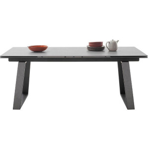 MCA furniture Eettafel NARBONNE onderstel tafel 200-300 cm Keramiek, metaal, eindschuif, uittrekbaar, tafelblad 13 mm, 10-12 personen
