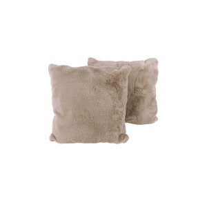 Kenda Sand Vachtkussen Decoratiekussens Aimee 625 2-pack