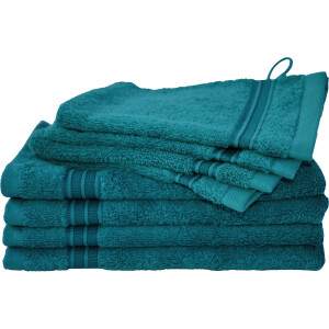 Dyckhoff Handdoekenset Siena in mooie effen kleuren (set, 8-delig)