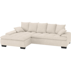 Mr. Couch Hoekbank Haiti II, L-vorm met koudschuim bekleding, optioneel met bed en bedlade