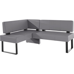 Home affaire Hoekbank Oliver met metalen frame, keukenbank verschillende hoezen cord eetkamerbank ottos choice