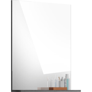 INOSIGN Badspiegel Siena, breedte 60 cm, 1 legplank, hoogwaardig spiegelglas in verschillende kleuren verkrijgbaar, badkamermeubels, spiegel, badkamer