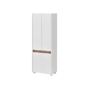 Schildmeyer Hoge badkamerkast Cosmo (2-deurs (breedte 57cm), parelwit)