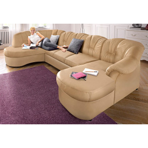 DOMO collection Zithoek Flores naar keuze met slaapfunctie, naar keuze met binnenvering