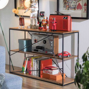 Tom Tailor Wandrek 'Nikcole' Mangohout en metaal, 82 x 120cm