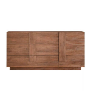 Dressoir Jupiter 181 cm breed 1 deur 3 lade mercure eiken