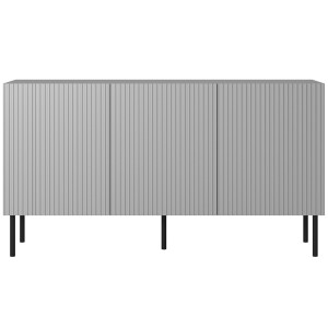 Dressoir Asensio mat grijs 150 cm breed